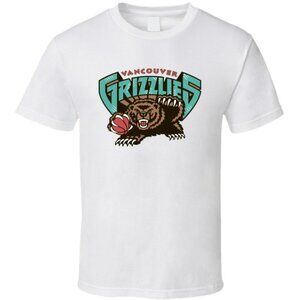 Vancouver Grizzlies Retro Basketball Logo T Shirt NBA Sports Graphic Fan Gift 89